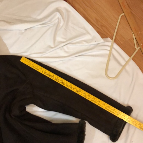 Jones New York XL Ultra suede, faux fur lined, brown winter coat - Picture 13 of 13